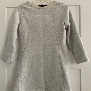 French Connection grey sweatshirt tunic / top